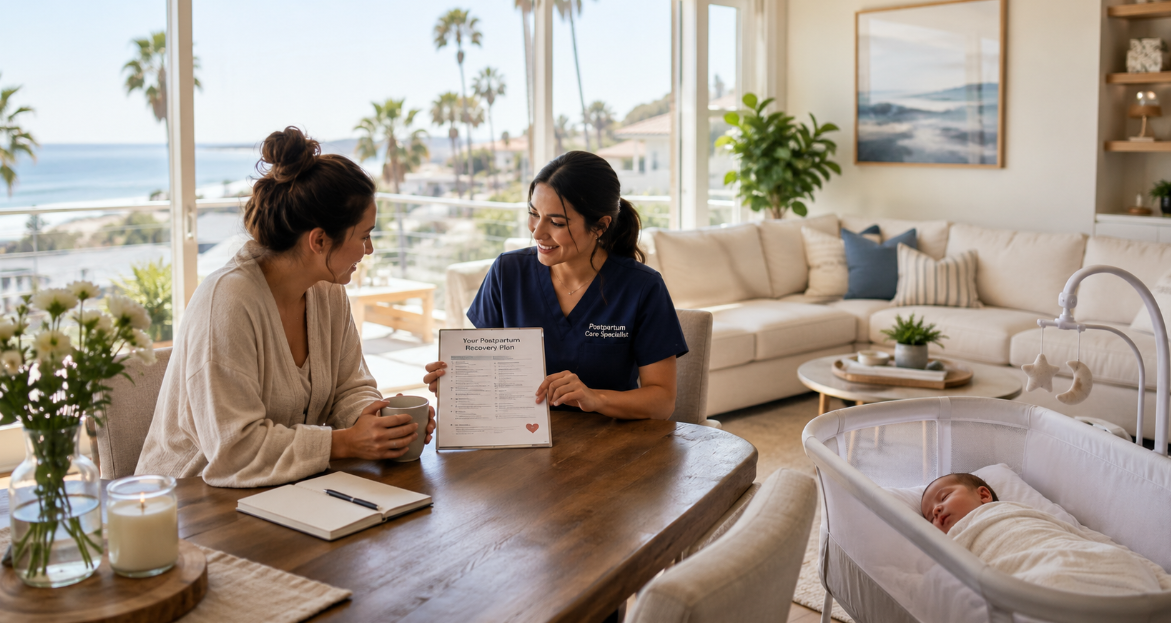 postpartum care service in San Diego, California